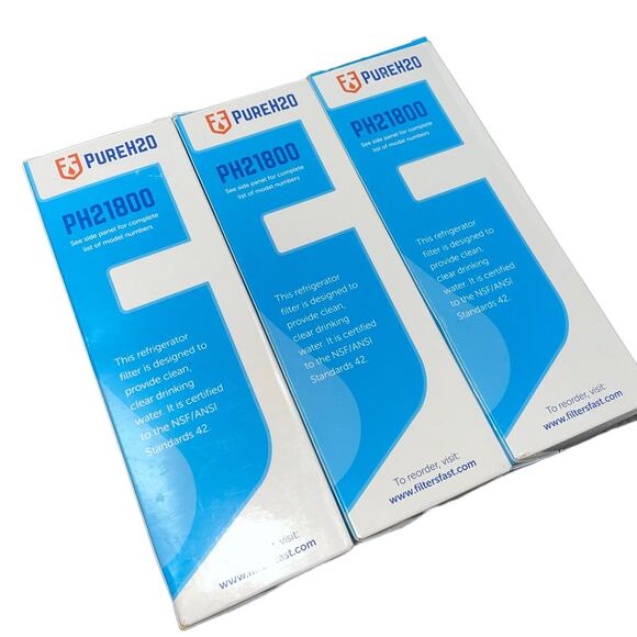 PureH2O PH21800 Refrigerator Water Filter Fisher Paykel Amana Lot of 3 NEW - Picture 7 of 7